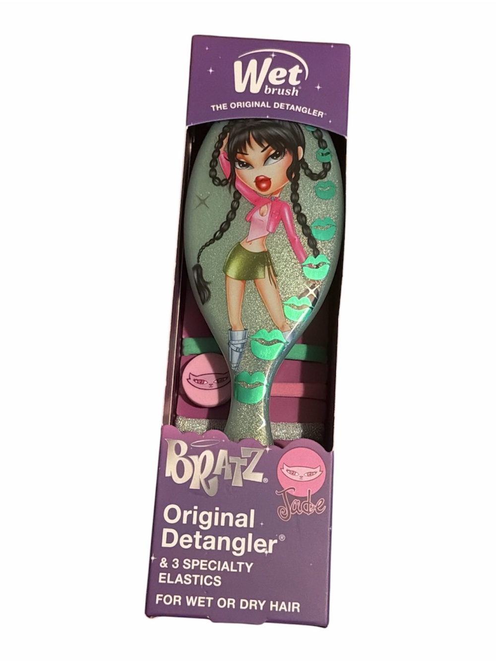 Wet Brush x Bratz Original Detangler Hair Brush Jade